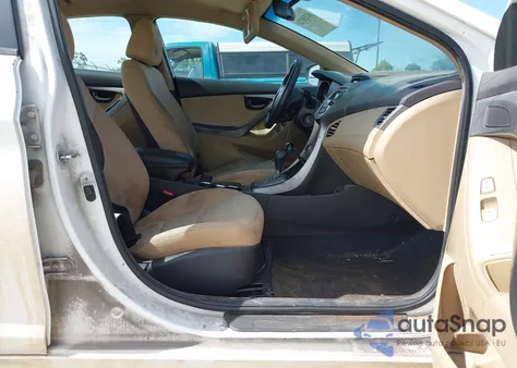 2013 Hyundai Elantra Gls from USA, damaged, VIN 5NPDH4AE9DH295782